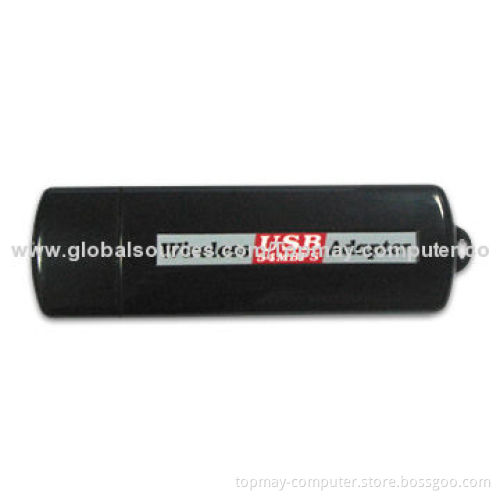 WLAN Card with Internal Antenna, Supports Ad-Hoc, Infrastructure Modes and LAN Data Transfer Rate